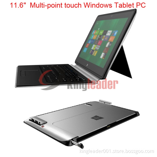 11.6" Inch Windows 8.1 PRO Tablet PC with Intel Celeron 1037u CPU, Keyboard (P116C)
